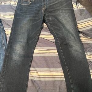American Eagle Outfitters Dark Blue Straight Jeans 36x32